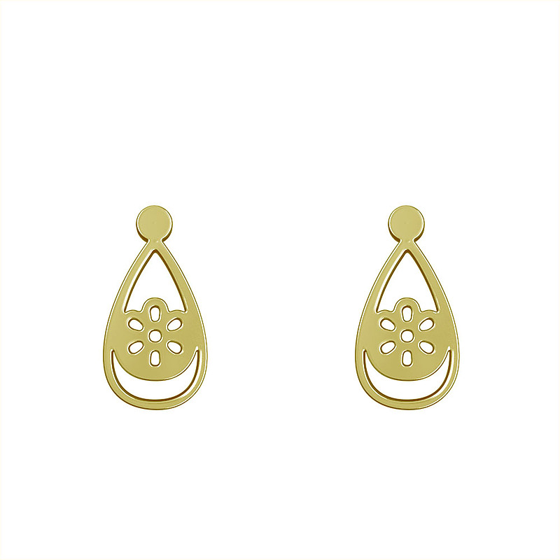 گوشواره طلا مدل اشک کد GA12061