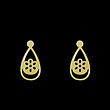 گوشواره طلا مدل اشک کد GA12061