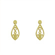 گوشواره طلا مدل اشک کد GA12820