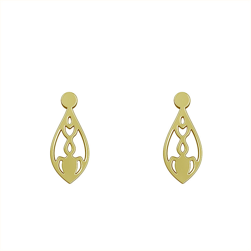 گوشواره طلا مدل اشک کد GA12820