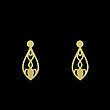 گوشواره طلا مدل اشک کد GA12820