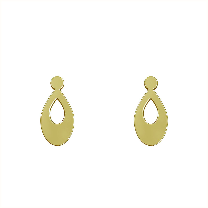 گوشواره طلا مدل هندسی کد GA13467