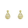 گوشواره طلا مدل هندسی کد GA13993