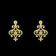 گوشواره طلا مدل هندسی کد GA15174