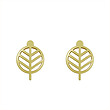 گوشواره طلا مدل برگ کد GA15939