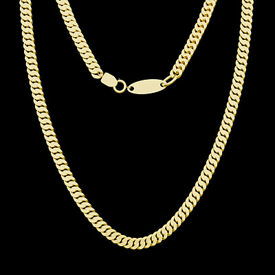 زنجیر طلا 18 عیار کارتیه گلستانه - طول زنجیر 50 سانتی‌متر