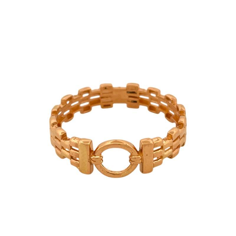 انگشتر طلا 18 عیار زنانه زربن مدل کلاسیک کد ZBR001011