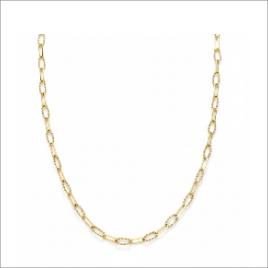 گردنبند طلا 18 عیار زنانه گالری زرنوش مدل گردنبند زنجيرى هرمس بال چين کد ZGN001636