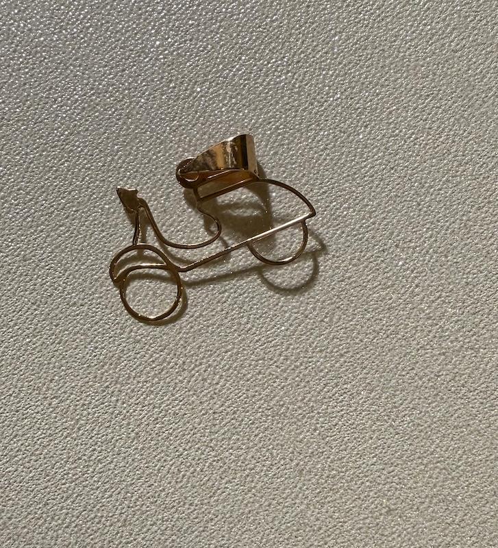 آویز طلا 18 عیار زنانه کامیاب گلد مدل اویز موتور کد KAA002098