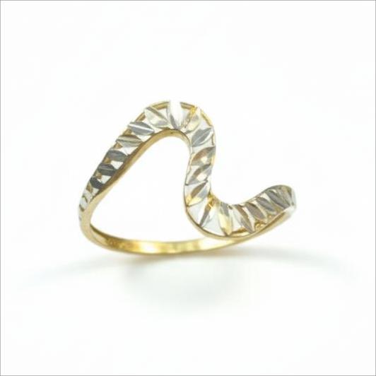 انگشتر طلا 18 عیار زنانه طلاجات زحمتکش  مدل A Z .a996 کد ZKR002996