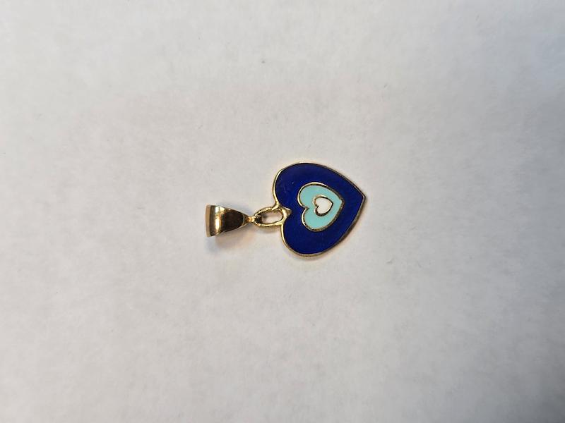 آویز طلا 18 عیار زنانه پریدخت گالری مدل قلب کد PAA001352