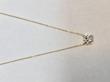 گردنبند طلا 18 عیار زنانه پریدخت گالری مدل سولیتر تک نگین کد PAN001578