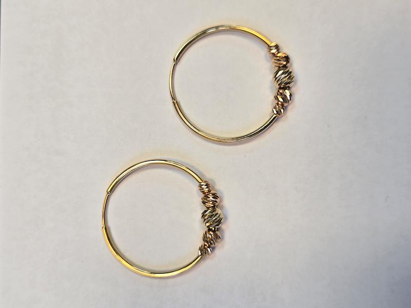 گوشواره طلا 18 عیار زنانه پریدخت گالری مدل البرناردو کد PAE001585