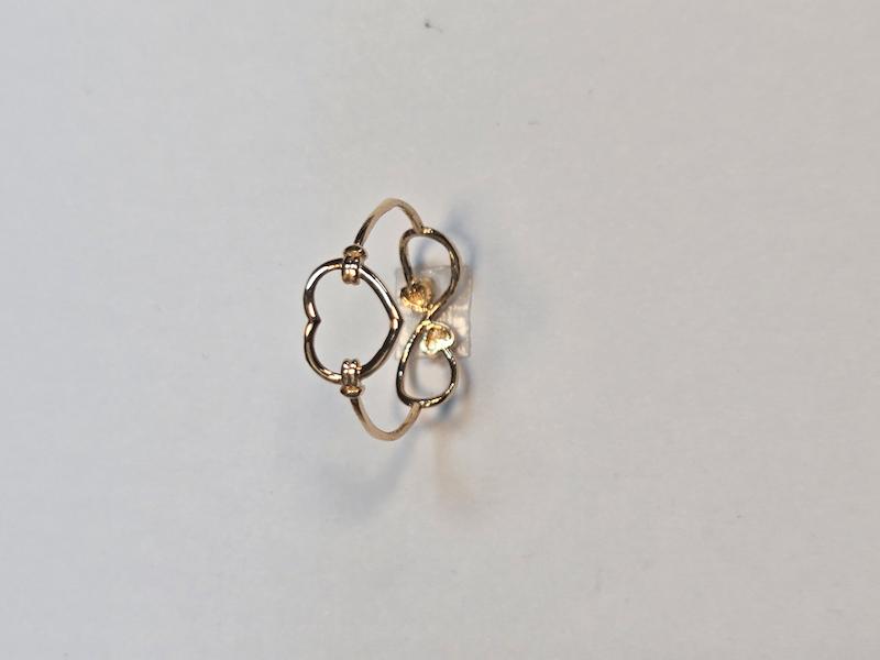 انگشتر طلا 18 عیار زنانه پریدخت گالری مدل بی نهایت کد PAR001801