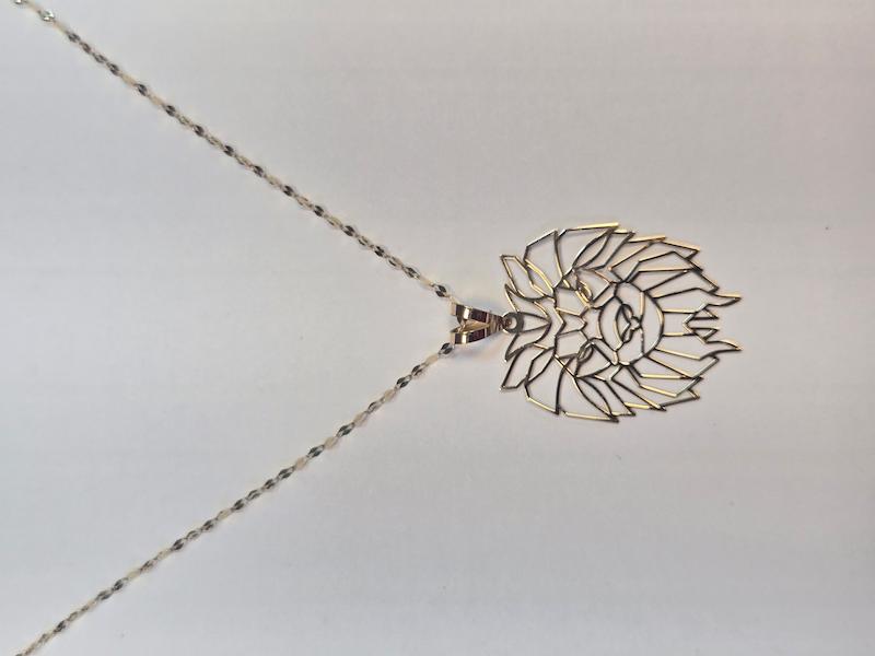 گردنبند طلا 18 عیار زنانه پریدخت گالری مدل لئو کد PAN001834