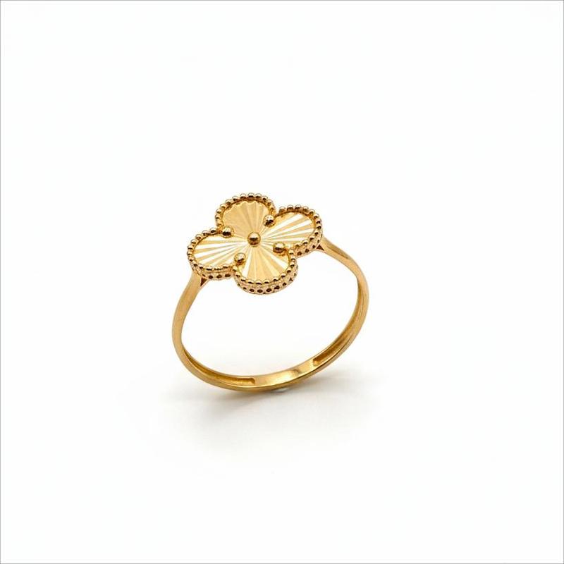 انگشتر طلا 18 عیار زنانه طلای آماندا مدل ‌ونکلیف تراش کد AMR001429