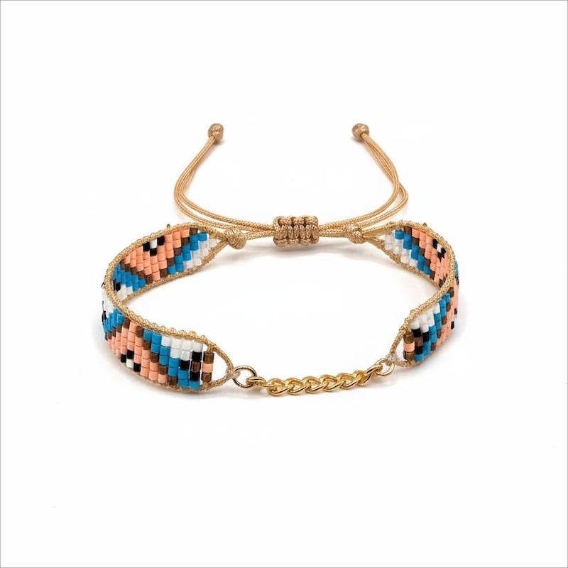 دستبند طلا 18 عیار زنانه طلای آماندا مدل میوکی کد AMD001749