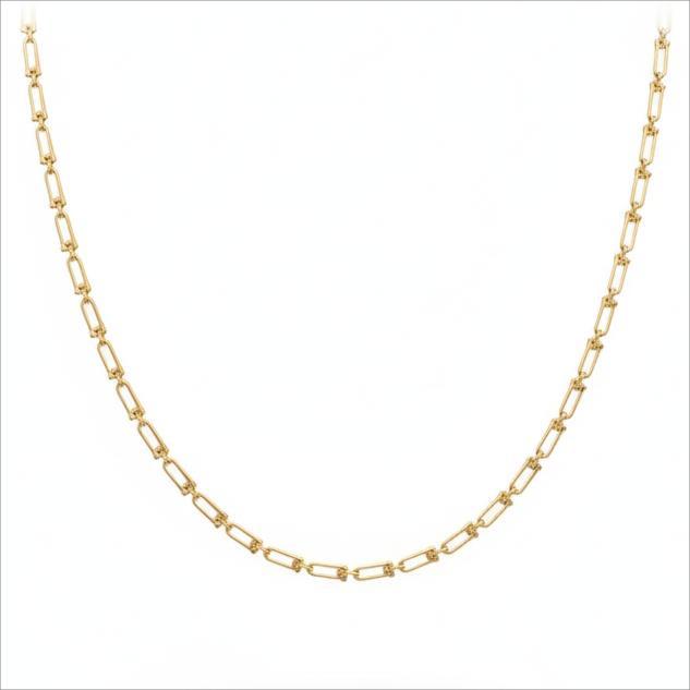 گردنبند طلا 18 عیار زنانه طلای آماندا مدل تیفانی کد AMN003049