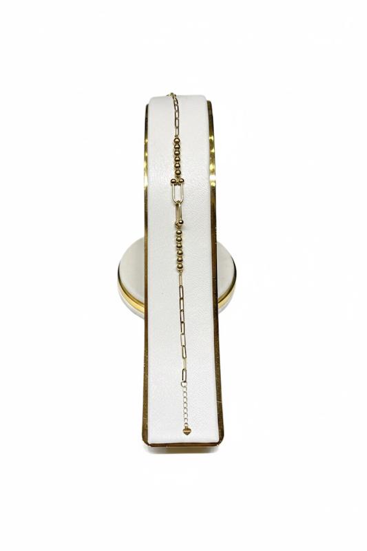 دستبند طلا ۱۸ عیار سوپر لایت گالری طلا و جواهر یاوری