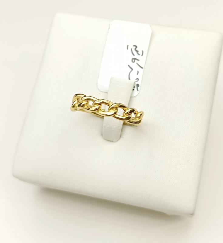 انگشتر طلا ۱۸ عیار کارتیه مفتولی گالری مهدا