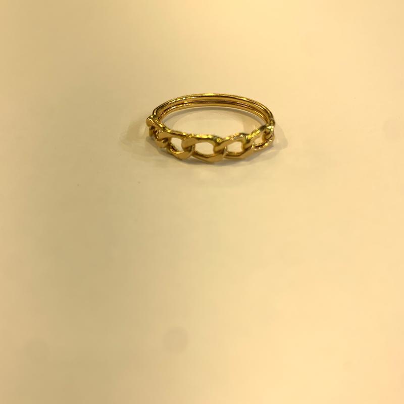 انگشتر طلا ۱۸ عیار کارتیه گالری جواهری مهربان