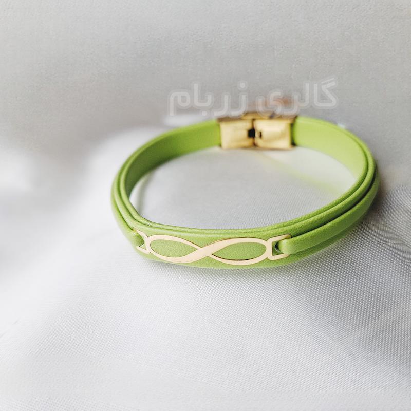 دستبند طلا ۱۸ عیار بی‌نهایت گالری زربام