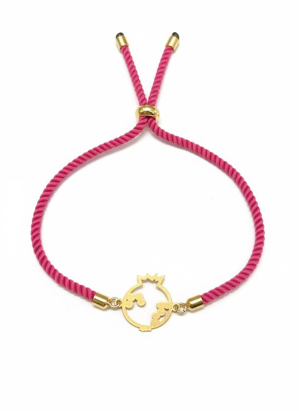 دستبند طلا ۱۸ عیار آسانسوری گالری طلای شفیع