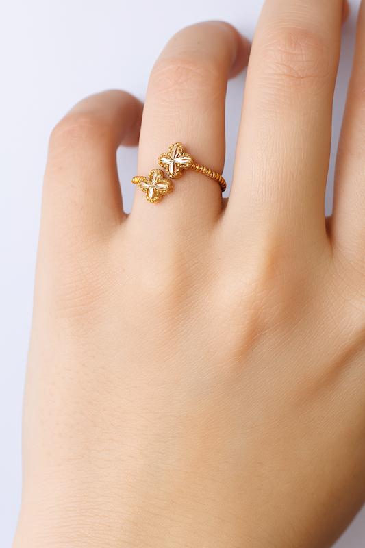 انگشتر طلا ۱۸ عیار ونکلیف گالری نقشار