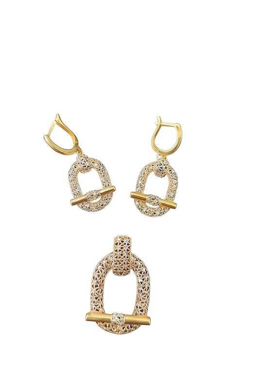 سرویس طلا ۱۸ عیار هرمس گالری نقشار