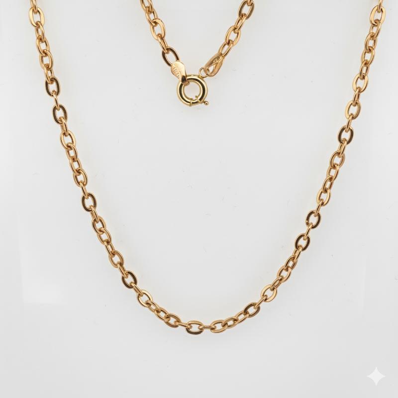 زنجیر طلا ۱۸ عیار رولو گالری حسینی زاده