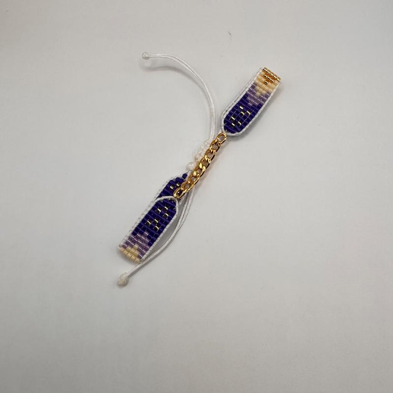 دستبند طلا ۱۸ عیار میوکی گالری طلای آماندا