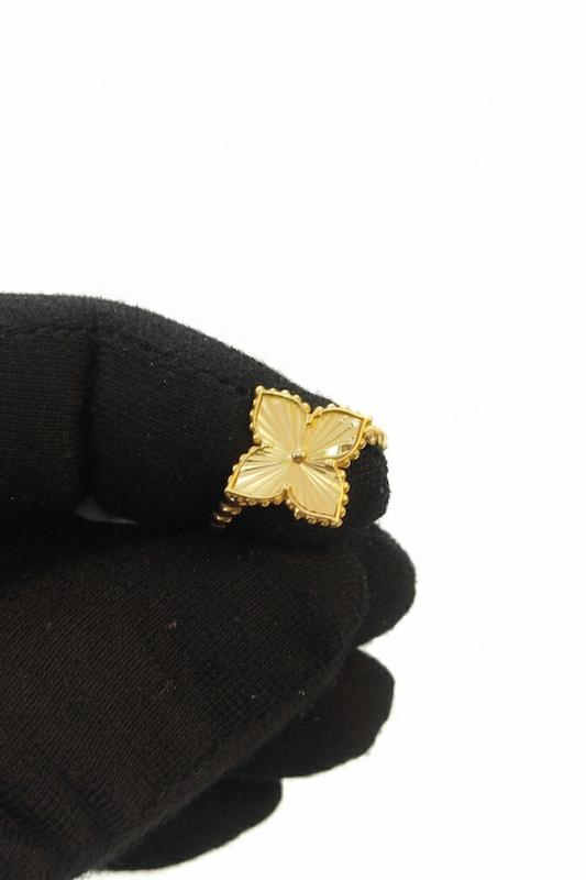 انگشتر طلا ۱۸ عیار ونکلیف تک گل گالری طلاجات زحمتکش