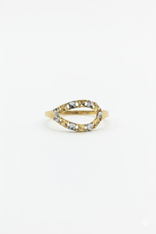 انگشتر طلا ۱۸ عیار A.Z 996 گالری طلاجات زحمتکش