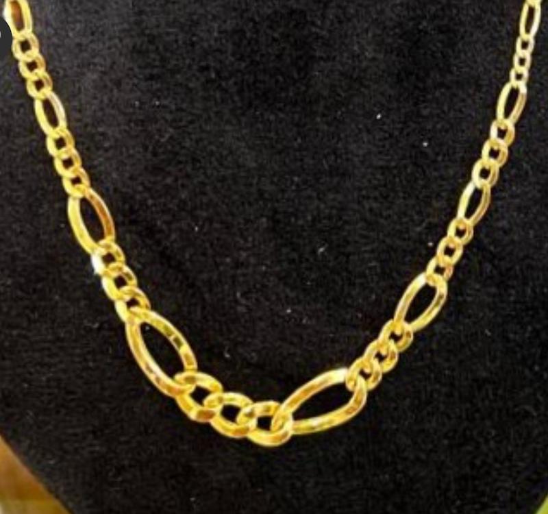 گردنبند طلا ۱۸ عیار فیگارو گالری بابل طلا