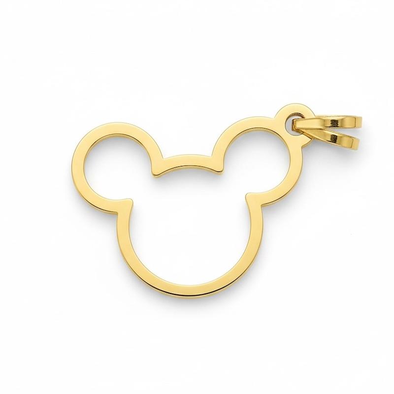 آویز طلا ۱۸ عیار آویز میکی موس گالری بابل طلا