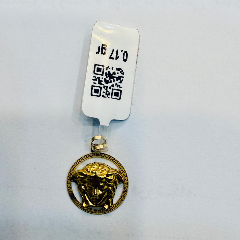 آویز طلا ۱۸ عیار ورساچه گالری الیاگلد