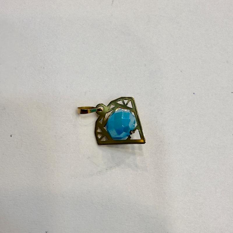 آویز طلا ۱۸ عیار الماس گالری الیاگلد