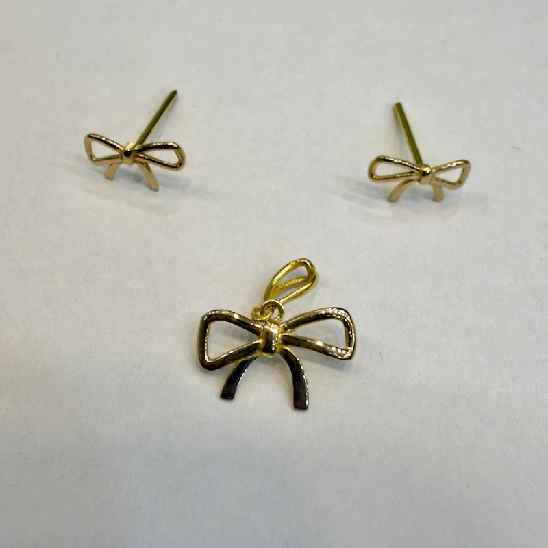 سرویس طلا ۱۸ عیار پاپیون گالری الیاگلد