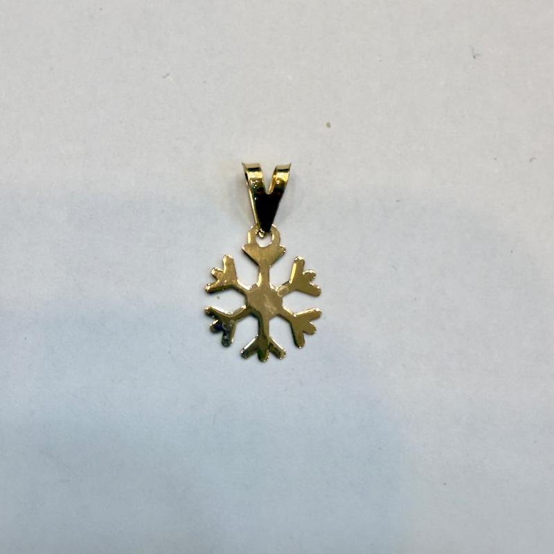 آویز طلا ۱۸ عیار برف گالری الیاگلد