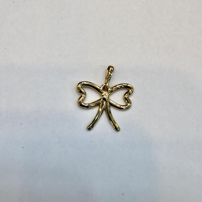 آویز طلا ۱۸ عیار پاپیون گالری الیاگلد