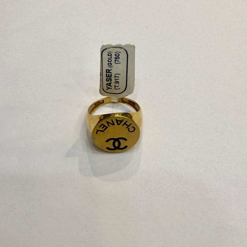 انگشتر طلا ۱۸ عیار شنل گالری الیاگلد