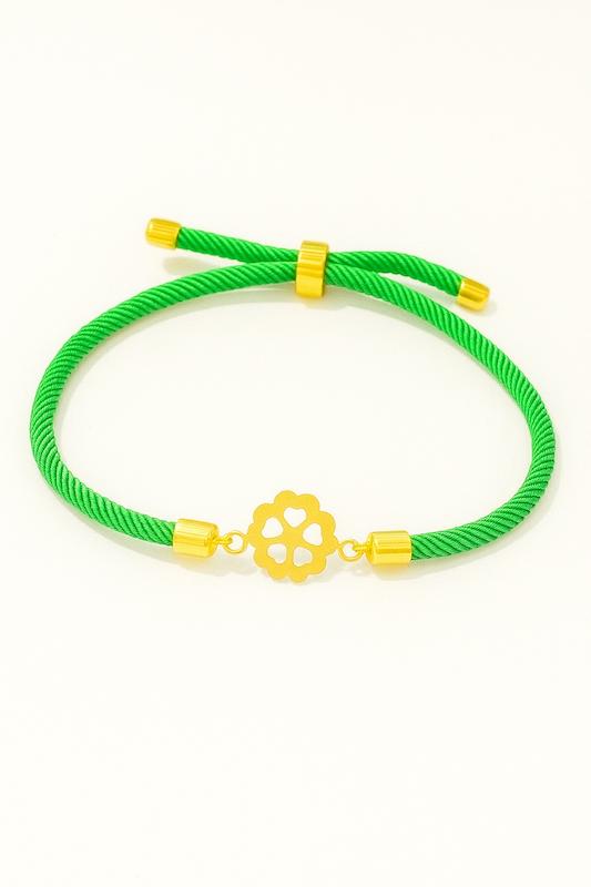 دستبند طلا ۱۸ عیار دستبندی مدل قلب گالری پیرو