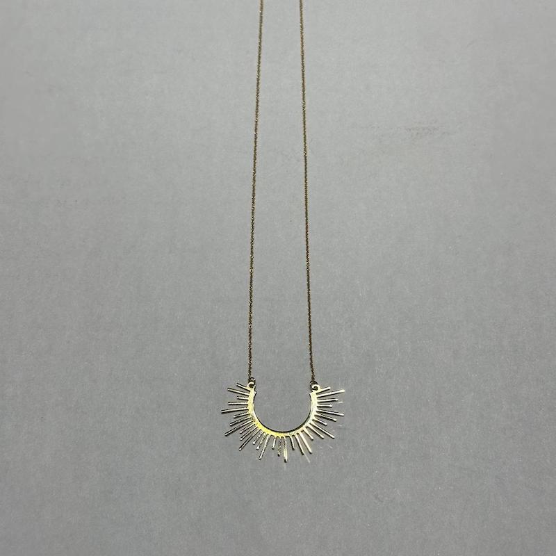 آویز طلا ۱۸ عیار خورشید گالری طلا دوران