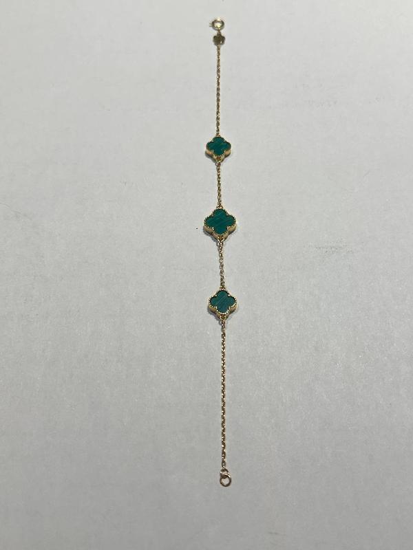 دستبند طلا ۱۸ عیار ون کلیف گالری طلا دوران