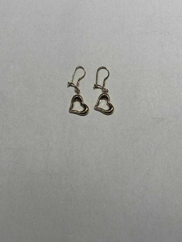 گوشواره طلا ۱۸ عیار قلب گالری طلا دوران