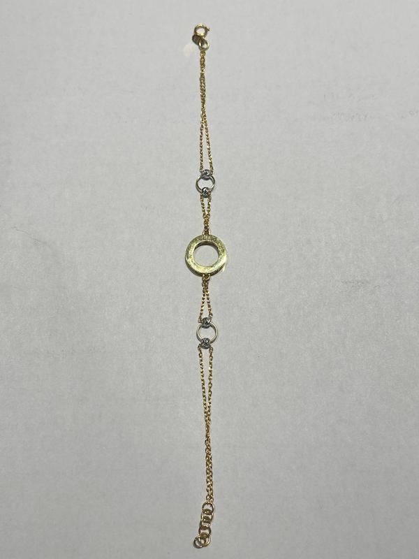 دستبند طلا ۱۸ عیار مینیمال گالری طلا دوران