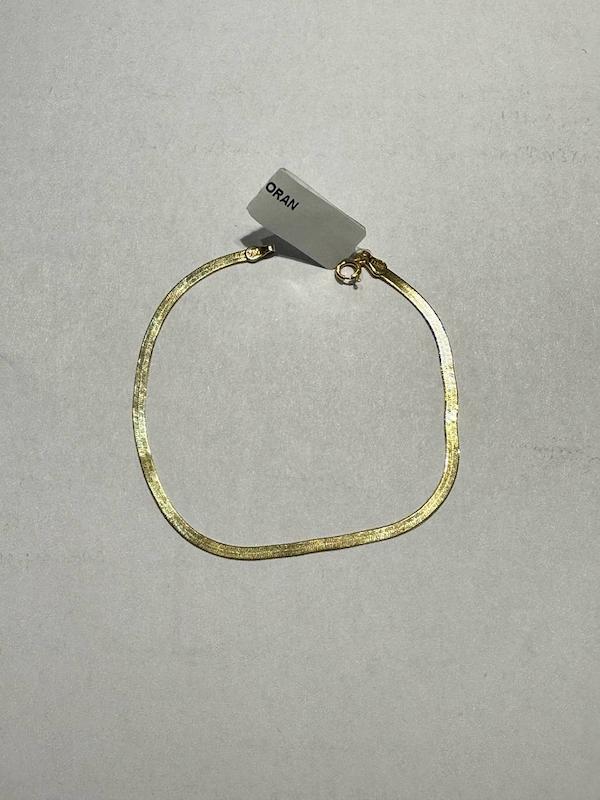 دستبند طلا ۱۸ عیار هرینگبون گالری طلا دوران