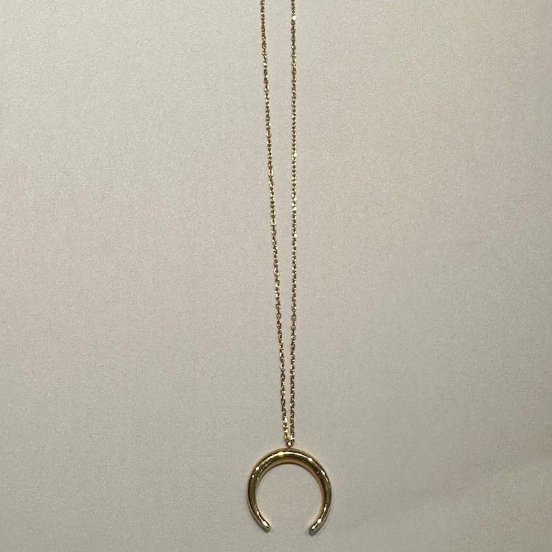 گردنبند طلا ۱۸ عیار ماه گالری طلا دوران