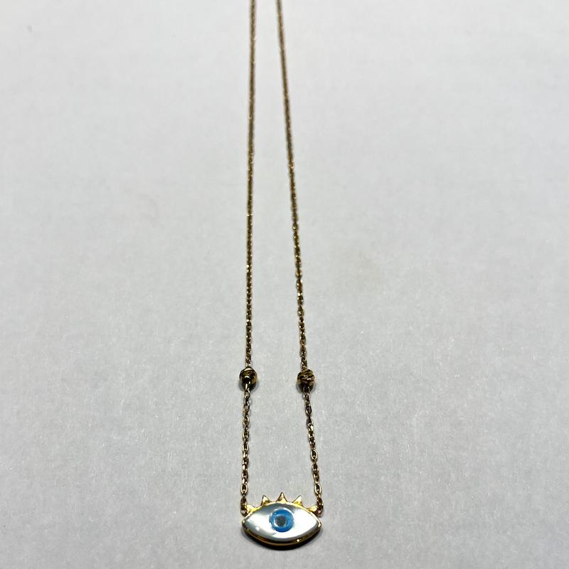 گردنبند طلا ۱۸ عیار چشم نظر گالری طلا دوران