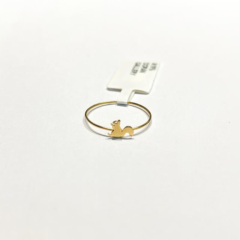 انگشتر طلا ۱۸ عیار سنجاب گالری طلا دوران